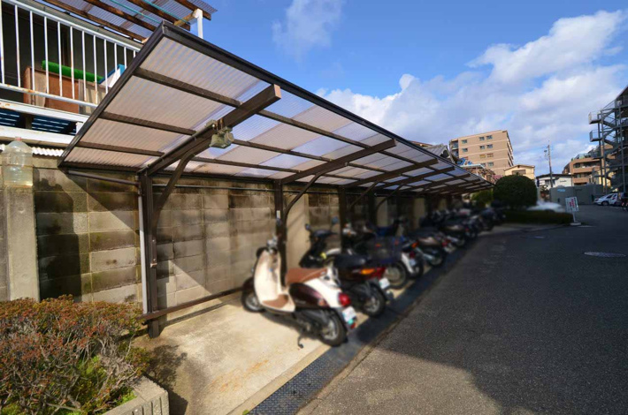バイク置場