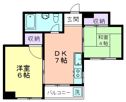 レスポアール久米川の間取り