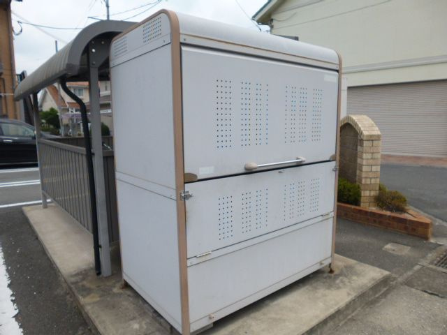 倉敷市川入のアパートのその他共用部分|敷地内ゴミST・当番なし