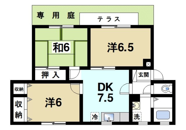 ルミエール州見の間取り