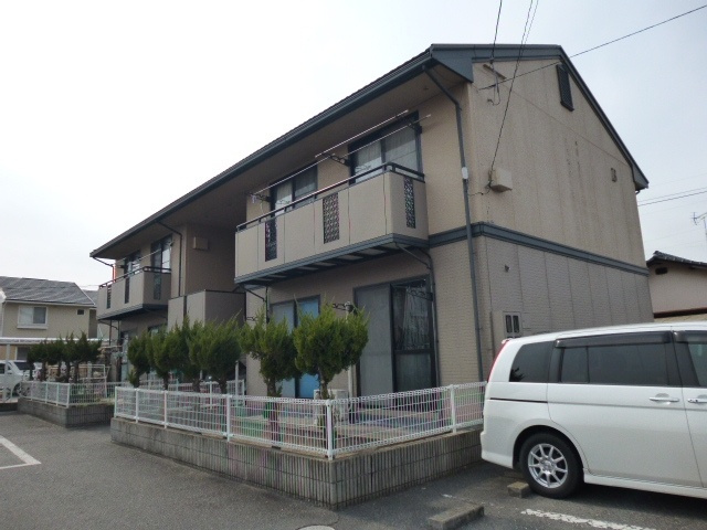 倉敷市福島のアパートの外観