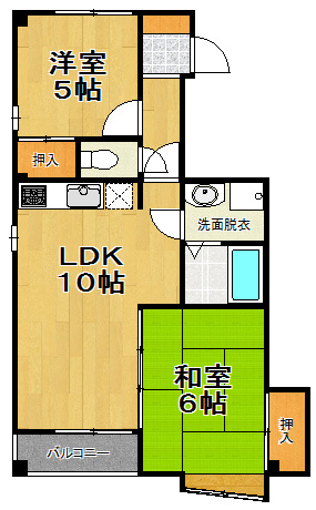 【間取り】 | 高橋マンション