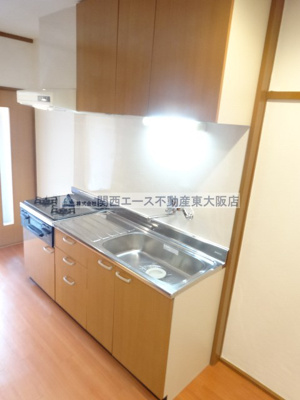 【キッチン】 | 中石切町5丁目貸家