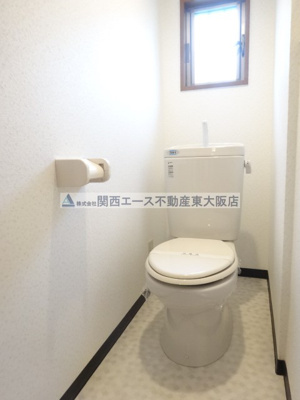 【トイレ】 | 中石切町5丁目貸家