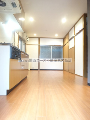 【居間・リビング】 | 中石切町5丁目貸家