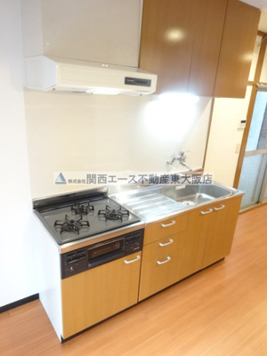 【キッチン】 | 中石切町5丁目貸家