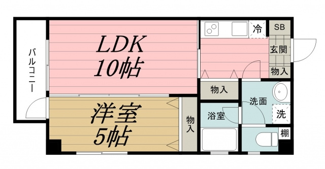 ローズレジデンス千葉ファーストの間取り