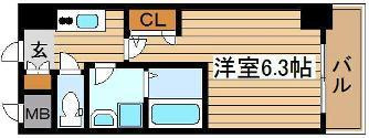 【間取り】 | アーバンフラッツ都島
