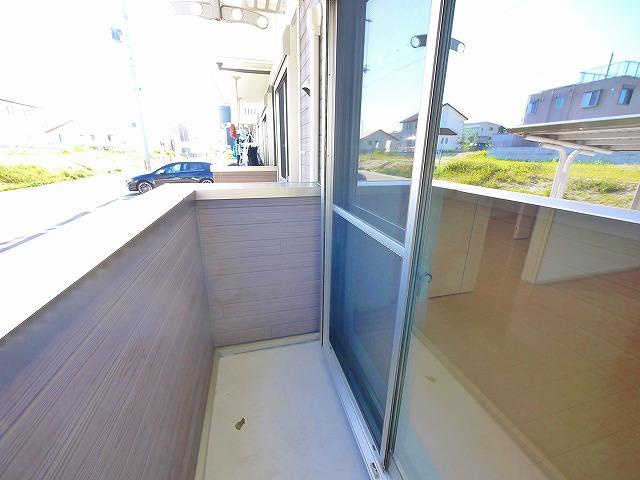 シャトーヒルズ　南館のバルコニー|バルコニー付きです