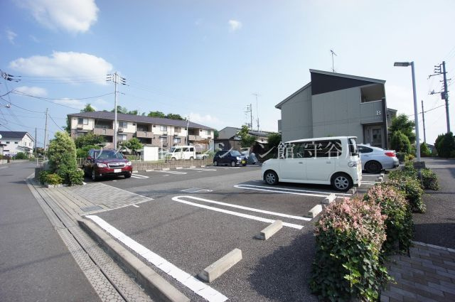 フルールBの駐車場