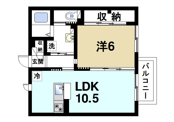 カーサ　セレスの間取り