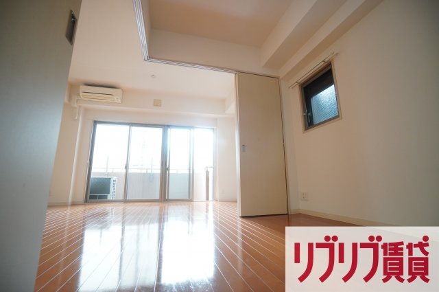 セザン新町の寝室