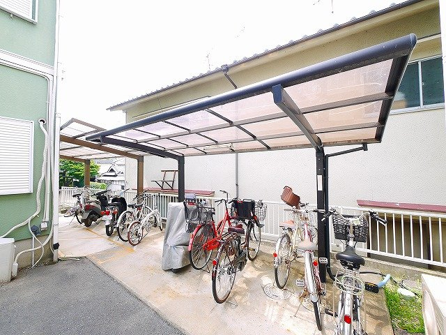バンブーパインハイツのその他共用部分|駐輪場