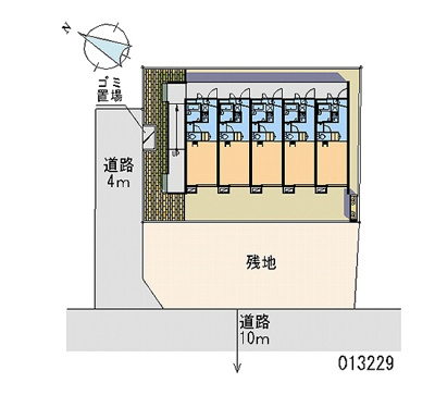 【区画図】 | 黒砂台 | 敷地内にゴミ置き場あります