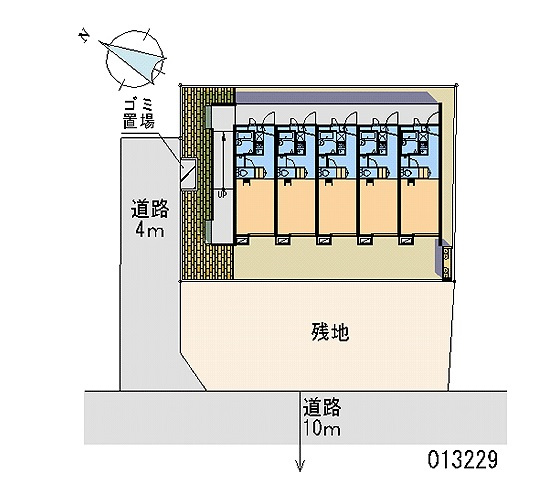 【区画図】 | 黒砂台 | 敷地内にゴミ置き場あります