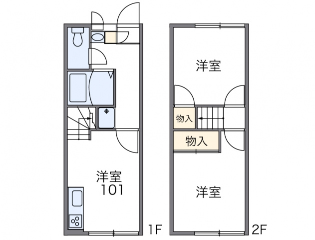 【間取り】 | ミカドA