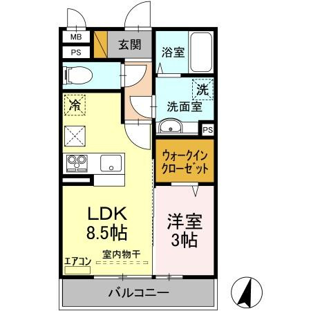Bright oneの間取り