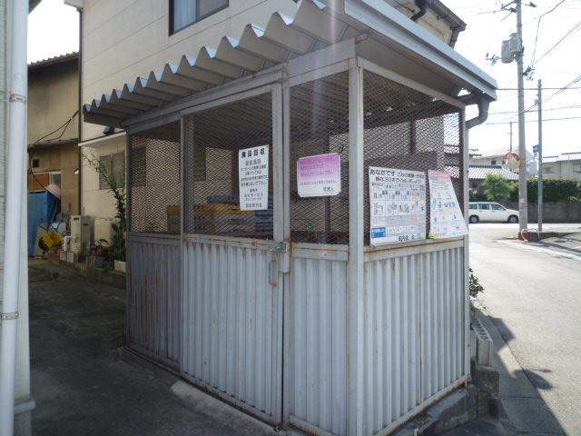 倉敷市中庄のアパートのその他共用部分|敷地内ゴミステーション