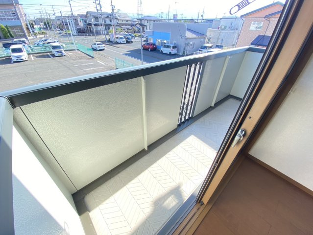 サニーハイツのバルコニー
