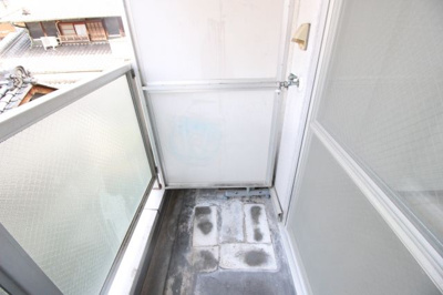 【バルコニー】 | プレアール恩智 | ☆洗濯機置き場☆