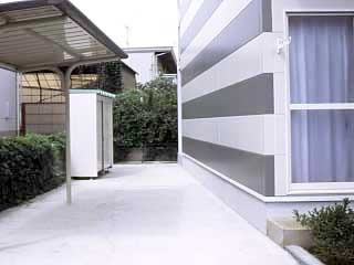 【その他共用部分】 | コーポフルール | 屋根付き駐輪場