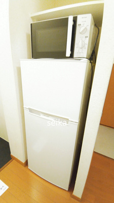 【設備】 | メルズ | 冷蔵庫と電子レンジが設備としてあります。