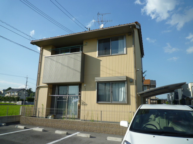 倉敷市片島町のアパートの外観
