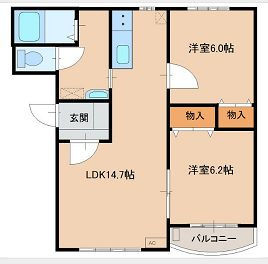 レーベンの間取り