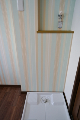 【設備】 | 第二セイホウアパート | 室内洗濯機置場