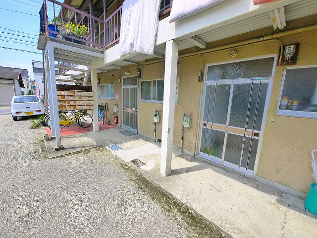 緑風荘　西棟のその他共用部分|建物回り