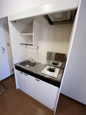 【キッチン】 | Bフラット | ガスキッチン1口