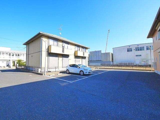 サニーサイドＡの駐車場|駐車場があります