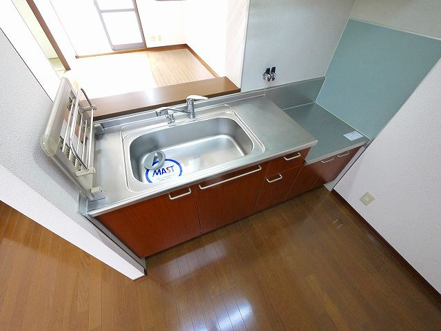 サニーサイドＡのキッチン|キッチンでお料理をお楽しみください