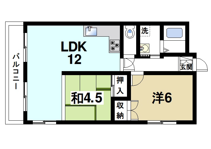 DOMEマツイの間取り