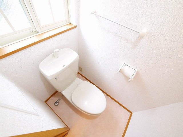 グラースのトイレ|ゆったりとした空間のトイレです