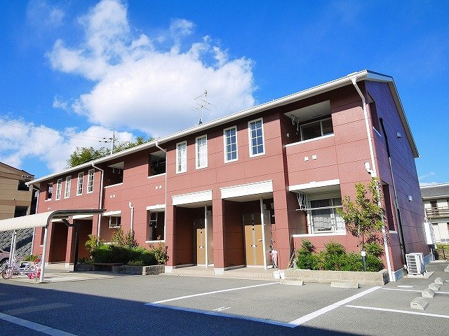 サンフィットヒルズ　Ａの外観|落ち着いた雰囲気の外観です