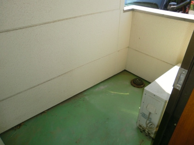 【バルコニー】 | コーポ小林 | ＜コーポ小林＞