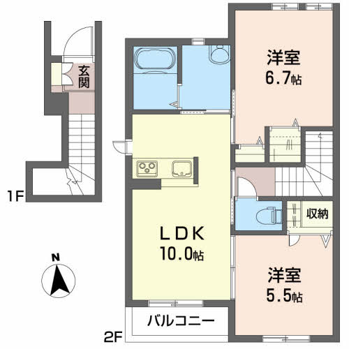 ガナールの間取り