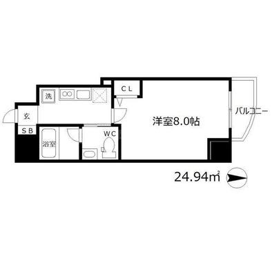 【間取り】 | セレニテ梅田北