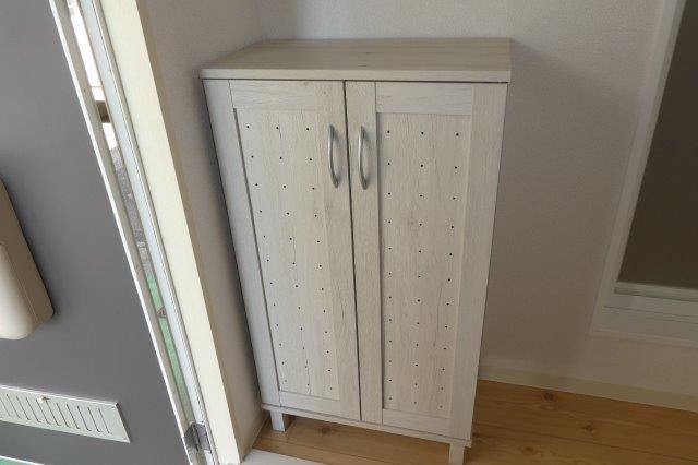 グリーンクラークの内装|シューズボックス