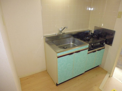 【キッチン】 | グリーンクラーク | ガスコンロ付き