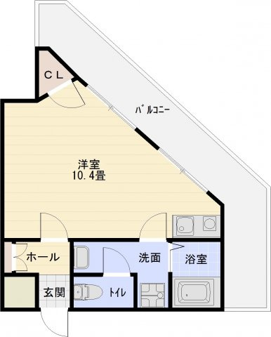 コンチェルトの間取り