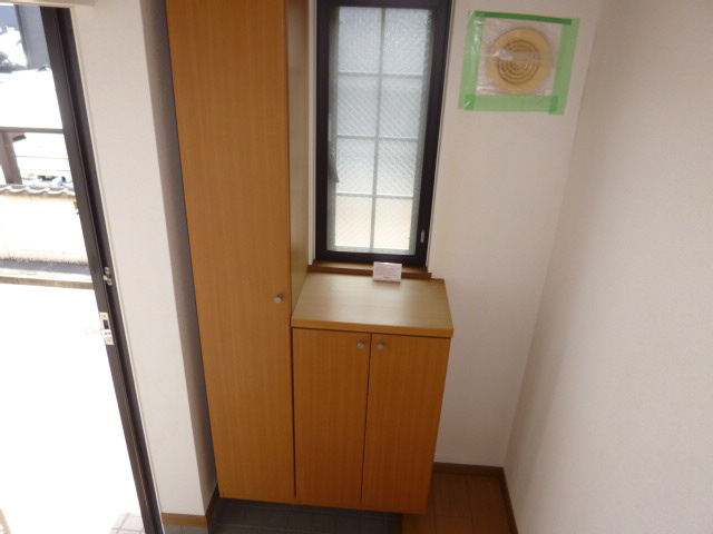 パルテールＢの玄関|シューズボックス