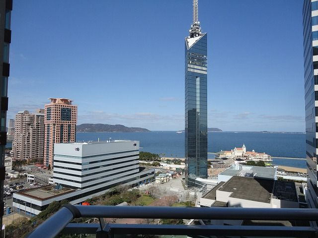 グランドメゾン百道浜オーシャン＆フォレスト　の展望|グランドメゾン百道浜オーシャン＆フォレスト（3LDK）　展望