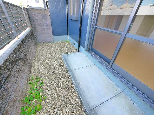 リーベンデールのバルコニー|専用庭です