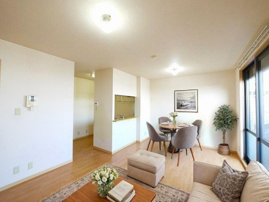 リーベンデールの居間・リビング|使いやすいリビングです