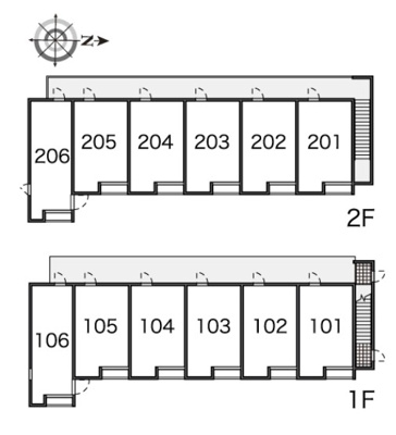 【区画図】 | エステート西尾久