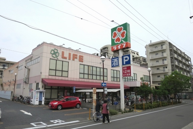 クロワールタウン塚本　大阪市西淀川区歌島　新築一戸建ての周辺|ライフ歌島店