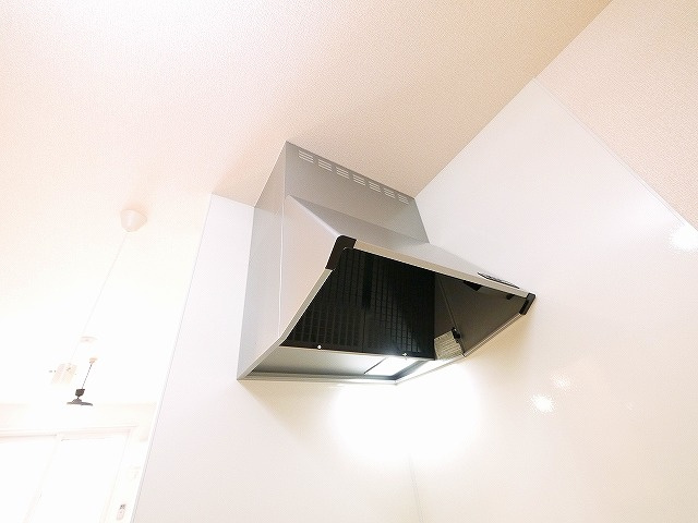 プラナスの設備|おおきな換気扇が付いています
