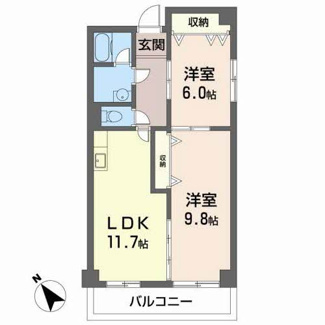 【間取り】 | ハイツ・イシカワ